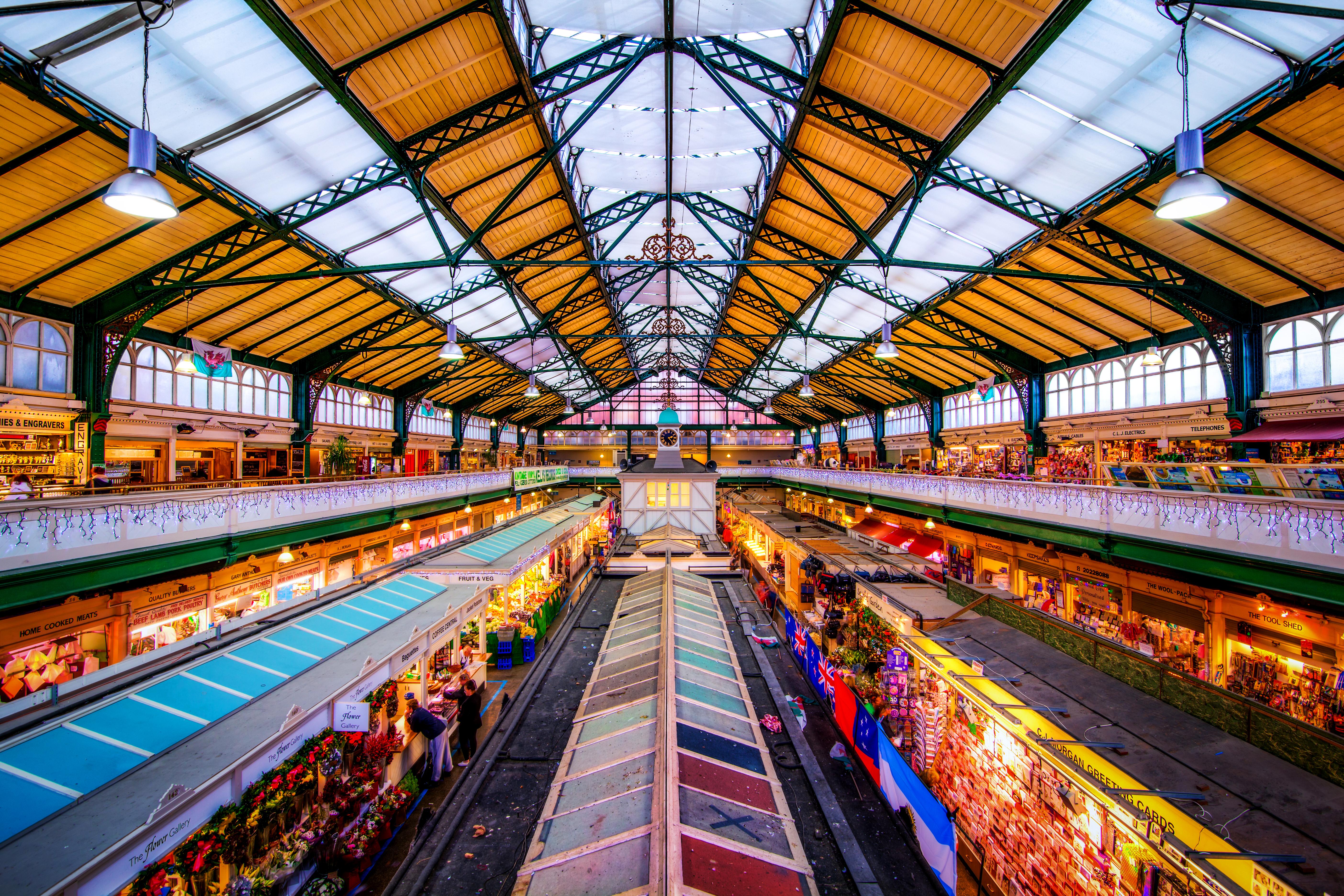 A visit to Cardiff Market is one of the best things to do in Wales
